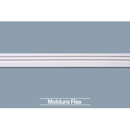 Rodapé Eva Flexível Autoadesivo 7cm X 1cm Napoli 06 Metros - 3