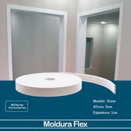 Rodapé Eva Flexível Autoadesivo 5cm X 1cm Siena 06 Metros - 3