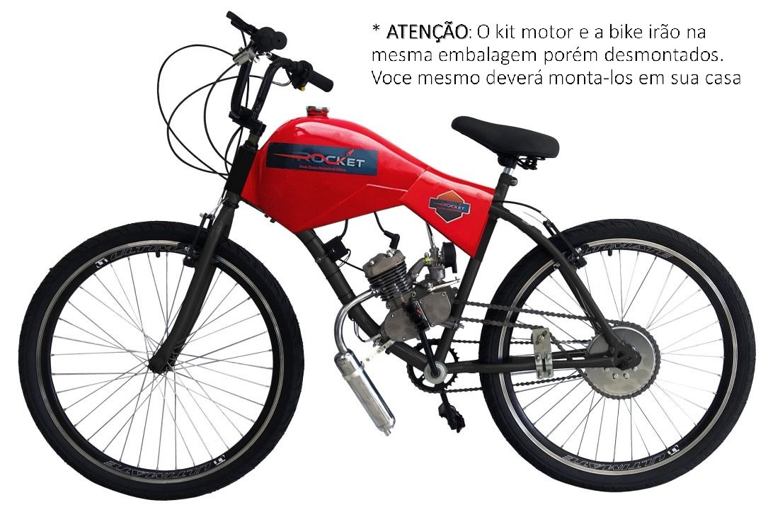 Bicicleta Motorizada Carenada (kit & bike Desmont)