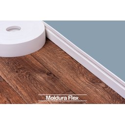 Rodapé Eva Flexível Autoadesivo 5cm X 0,5cm Lucca 12 Metros - 2