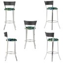 Ver imagem 5 de Kit com 3 Banquetas em Alumínio, Fibra Sintética e Tecido Impermeável Tc Zanutto Preta