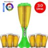 Chopeira Torre Chopp Led 3 Litros Cerveja Gelada Resfriador Hotel - 2