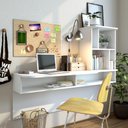 Ver imagem 1 de Escrivaninha Suspensa Lilac 135cm Colibri Moveis