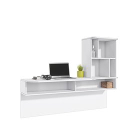 Escrivaninha Suspensa Lilac 135cm Branco Fosco Colibri Moveis - 3
