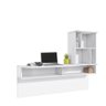 Escrivaninha Suspensa Lilac 135cm Branco Fosco Colibri Moveis - 3