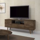 Ver imagem 1 de Rack para TV até 60 Polegadas 2 Portas Titânio Retrô JCM Móveis