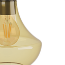Ver imagem 6 de Lustre Pendente Blumenau Verbena Duplo E27 Bivolt Âmbar