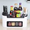 Caixa Organizadora Multiuso Cozinha Porta Temperos Talheres Faca Condimentos Especiarias - 5