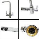 Ver imagem 3 de Torneira Filtro Monocomando Inox Purificador 3 Vias Água Quente e Frio