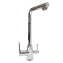 Ver imagem 7 de Torneira Filtro Monocomando Inox Purificador 3 Vias Água Quente e Frio