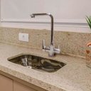 Ver imagem 1 de Torneira Filtro Monocomando Inox Purificador 3 Vias Água Quente e Frio