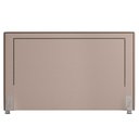 Ver imagem 3 de Cabeceira Cama Box Casal Queen 160cm Mali P02 Linho Bege Cru - Mpozenato