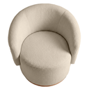 Ver imagem 7 de Poltrona Decorativa Orgânica Espanha Sala e Recepção Bouclê:bege