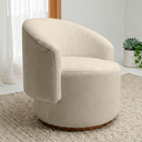 Ver imagem 1 de Poltrona Decorativa Orgânica Espanha Sala e Recepção Bouclê:bege
