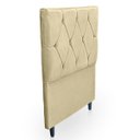Ver imagem 5 de Cabeceira Estofada para Cama de Solteiro 90 Athena Suede