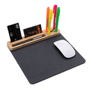 Ver imagem 3 de Mouse Pad Bambu com Suporte para Celular e Porta Canetas