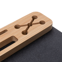 Ver imagem 6 de Mouse Pad Bambu com Suporte para Celular e Porta Canetas