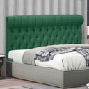 Ver imagem 2 de Cabeceira Tóquio 140 cm Suede Verde