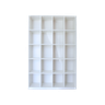 Armário Colmeia Expositor Livreiro Expositor Multiuso Organizador 20 Nichos Branco Cód.320 - 1
