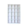 Armário Colmeia Expositor Livreiro Expositor Multiuso Organizador 20 Nichos Branco Cód.320 - 4