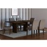 Conjunto Sala de Jantar Mesa Tampo Mdf Quina Curva Grécia 6 Cadeiras Grécia Rufato - 1
