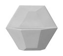 Ver imagem 1 de Vaso Planta Diamante 40x35 Jardim Vertical Polietileno - BRANCO 006