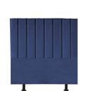 Ver imagem 2 de Cabeceira Estofada Casal 140CM Sophia Suede Azul Marinho - D A DECOR D&A Decor