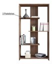 Ver imagem 4 de Estante Livreiro 3 Prateleiras Office Appunto Castanho