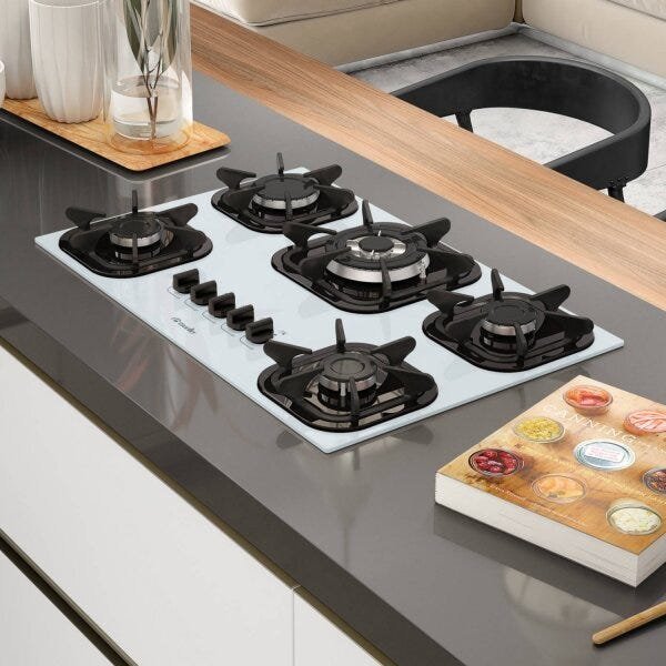 Cooktop 5 Bocas Tripla Chama à Gás Superautomático Mueller Bivolt - 4