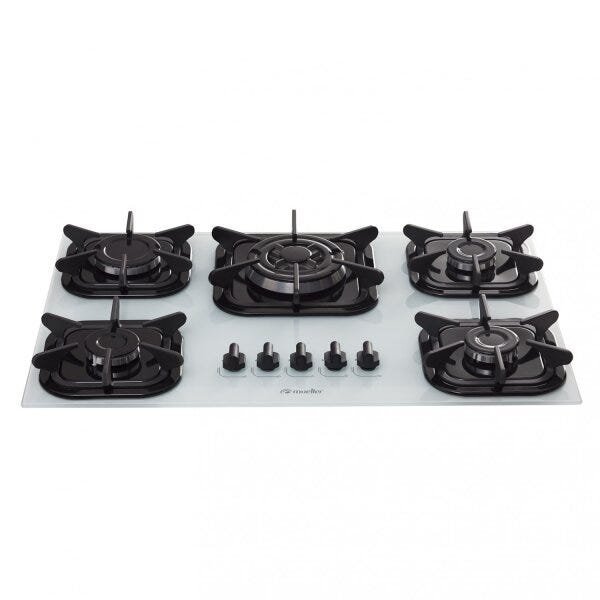 Cooktop 5 Bocas Tripla Chama à Gás Superautomático Mueller Bivolt - 2