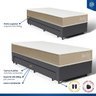 Cama Box com Colchão de Espuma D33 Double Face Belin + Auxiliar de Espuma Unique Solteiro 88cm - 5