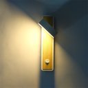 Ver imagem 6 de Arandela Luminária de parede led com interruptor de rotação 360 °, estilo nórdico, ajustável, imitaç