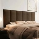 Ver imagem 2 de Cabeceira Modular Sonho King 60x200 Em Corino Marrom