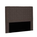 Ver imagem 1 de Cabeceira Tania Cama Box King 195 Cm Café