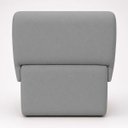 Ver imagem 4 de Poltrona Decorativa Zoe Orgânica para Sala Recepção Hall Moderna Minimalista Bouclé Premium Luxo