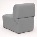 Ver imagem 3 de Poltrona Decorativa Zoe Orgânica para Sala Recepção Hall Moderna Minimalista Bouclé Premium Luxo