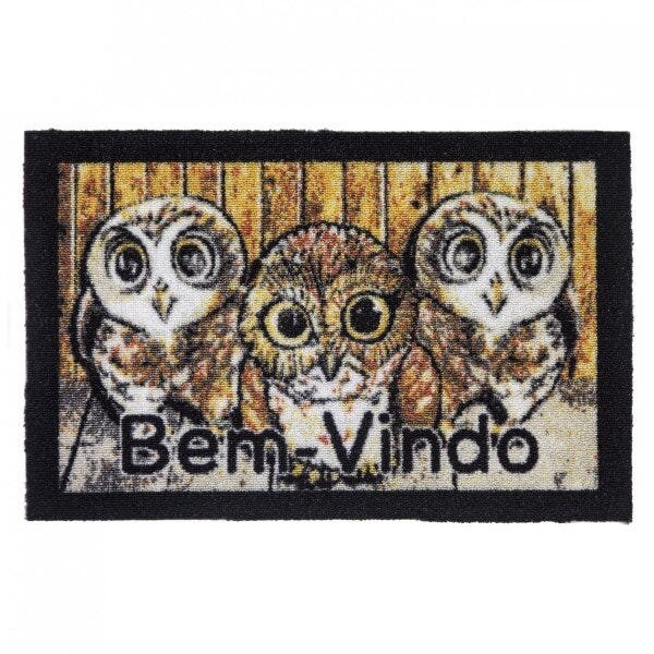 Tapete de Porta Home Plus Colorful Bella Casa 60cmx40cm - 1
