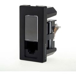 Tomada Dados Rj45 Cat.5 1m Preta 615045pt Pial Plus - 1