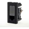 Tomada Dados Rj45 Cat.5 1m Preta 615045pt Pial Plus - 1
