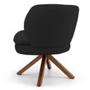 Ver imagem 4 de Kit 02 Poltronas Melissa Base Giromad Giratória B-300 Preto