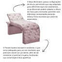 Ver imagem 5 de Maca Estofada Estética Cílios Regulável Spa Suede Eloísa:rosê