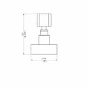 Ver imagem 2 de Acabamento Registro Base Deca Grande Rose Fosco Perflex