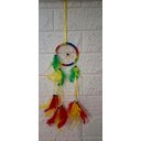 Ver imagem 5 de Filtro Dos Sonhos Colorido Decoração Casa Carro Penas 30 Cm