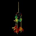 Ver imagem 3 de Filtro Dos Sonhos Colorido Decoração Casa Carro Penas 30 Cm