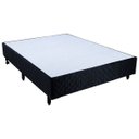 Ver imagem 1 de Cama Box Casal Simples Mega Colchões Black - 138x188