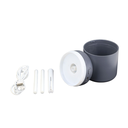 Ver imagem 3 de Mini Umidificador de Ar Difusor Usb com Led Portátil Cinza