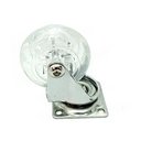 Ver imagem 3 de Rodizio Silicone (Gel) 50Mm Fix Chapa Plana 42 X 42 Sem Freio (Kit Com 4 Unidades)