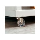 Ver imagem 7 de Rodizio Silicone (Gel) 50Mm Fix Chapa Plana 42 X 42 Sem Freio (Kit Com 4 Unidades)