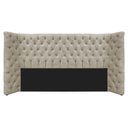 Ver imagem 6 de Kit Cabeceira e Calçadeira Baú King Everest P02 195cm para Cama Box Suede - Doce Sonho Móveis