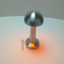 Ver imagem 1 de Luminaria Decorativa Enfeite de Mesa Led Usb Home&co Metal 22x9x9cm Prata